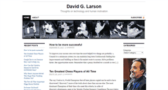 Desktop Screenshot of davidglarson.com