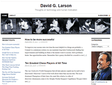 Tablet Screenshot of davidglarson.com